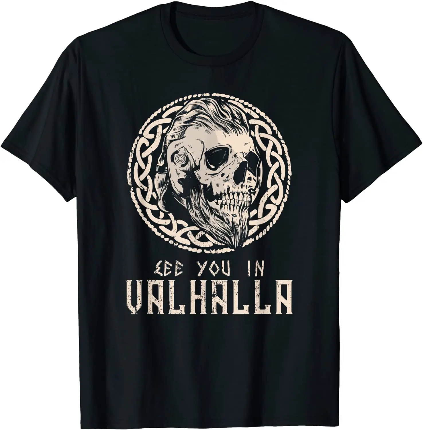 See You In Valhalla - Mythology Odin Viking Skull T-Shirt Short Sleeve Casual 100% Cotton O-Neck Summer Tees
See You In Valhalla - Mythology Odin Viking Skull T-Shirt Short Sleeve Casual 100% Cotton O-Neck Summer Tees