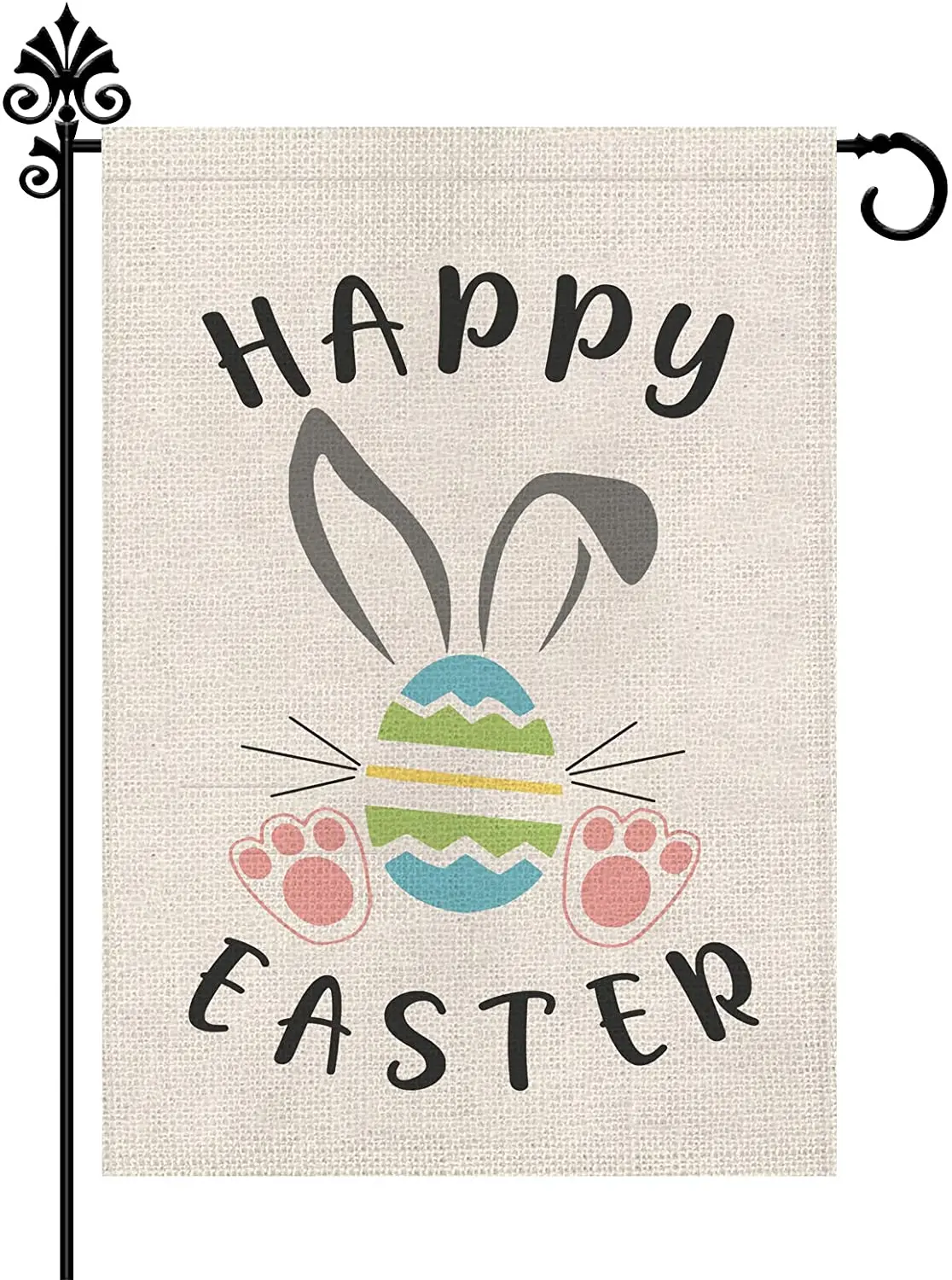 Happy Easter Bunny Egg Garden Flag Double Sided Burlap Yard Outdoor Decor Spring Summer Holiday Decorations 12 x 18 Inch
Happy Easter Bunny Egg Garden Flag Double Sided Burlap Yard Outdoor Decor Spring Summer Holiday Decorations 12 x 18 Inch