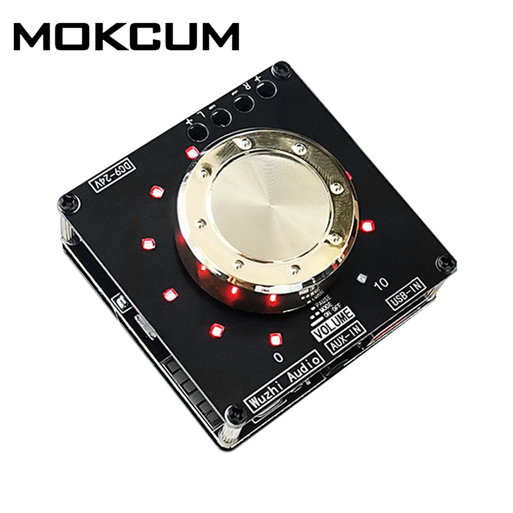 BT Audio Digital Power Amplifier Board Module 2.0 Volume Indicator Dual Channel Stereo 15W/100W BLE/AUX/U-disk/USB Sound
BT Audio Digital Power Amplifier Board Module 2.0 Volume Indicator Dual Channel Stereo 15W/100W BLE/AUX/U-disk/USB Sound