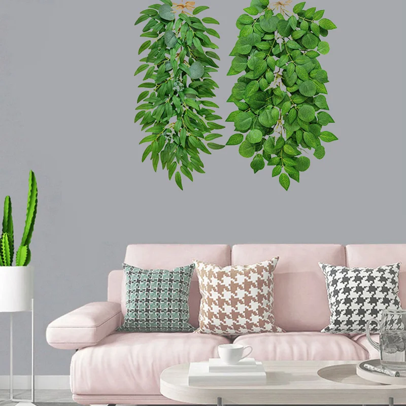 Artificial Plant Eucalyptus Encryption Green Plant Willow Leaf Wisteria Strip Simulation Eucalyptus Pendant Home Wall Decoration
Artificial Plant Eucalyptus Encryption Green Plant Willow Leaf Wisteria Strip Simulation Eucalyptus Pendant Home Wall Decoration