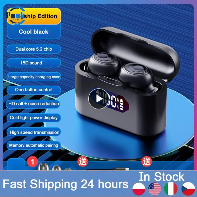 Fingerprint Touch Sport Earbuds Without Delay Wireless Headset Waterproof Voice Control Tws Headphones For Android Ios
Fingerprint Touch Sport Earbuds Without Delay Wireless Headset Waterproof Voice Control Tws Headphones For Android Ios