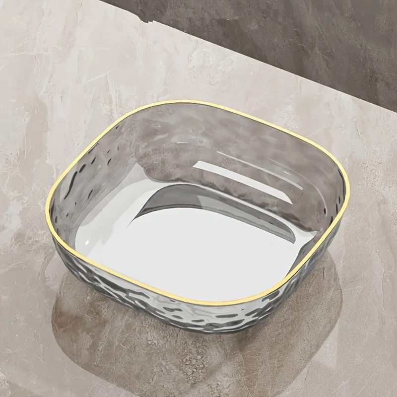 Прозрачная фруктовая тарелка 
Прозрачная фруктовая тарелка