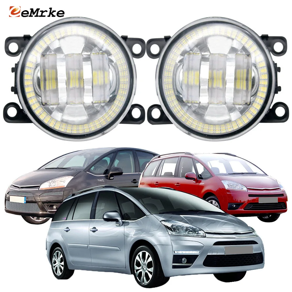 Светодиодные Автомобильные противотуманные фары 90 мм в сборе для Citroen C4 Picasso /Grand C4 Picasso 2006-2013, дневные ходовые огни с апертурой Angel Eyes DRL
Светодиодные Автомобильные противотуманные фары 90 мм в сборе для Citroen C4 Picasso /Grand C4 Picasso 2006-2013, дневные ходовые огни с апертурой Angel Eyes DRL