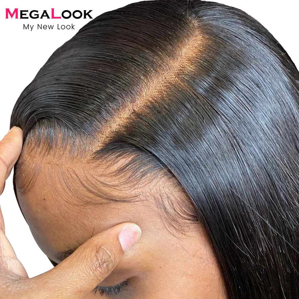 Wear And Go Glueless Wig Human Hair Wigs For Women MEGALOOK 5x5 Transparent Closure Lace Wig Brazilian Straight Short Bob Wigs
Wear And Go Glueless Wig Human Hair Wigs For Women MEGALOOK 5x5 Transparent Closure Lace Wig Brazilian Straight Short Bob Wigs