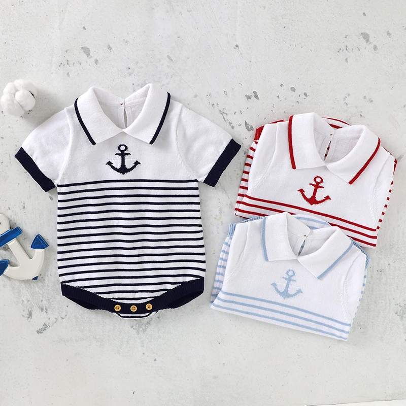 Baby Clothes Summer Casual Turtle Neck Short Sleeve Newborn Infant Boy Cotton Onesie 0-18m Knitted Toddler Outfits Children Wear
Baby Clothes Summer Casual Turtle Neck Short Sleeve Newborn Infant Boy Cotton Onesie 0-18m Knitted Toddler Outfits Children Wear