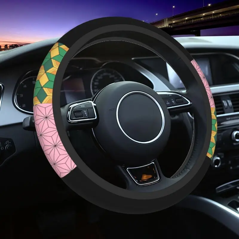 38cm Nezuko Tomioka Demon Slayer Steering Wheel Cover Women Men Auto Car Steering Wheel Protector Fit for Sedan Car 15 inch
38cm Nezuko Tomioka Demon Slayer Steering Wheel Cover Women Men Auto Car Steering Wheel Protector Fit for Sedan Car 15 inch
