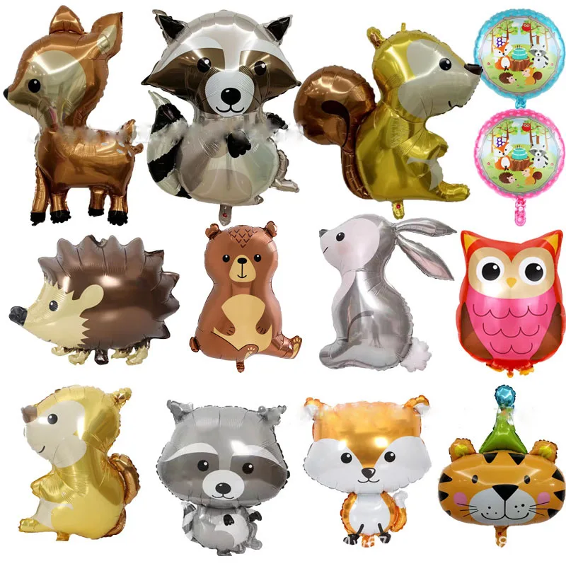 31inch Big Woodland Animials Foil Balloons Forest Hedgehog Fox Squirrel Owl Ballon Jungle Safari Happy Birthday Party Decor Kids
31inch Big Woodland Animials Foil Balloons Forest Hedgehog Fox Squirrel Owl Ballon Jungle Safari Happy Birthday Party Decor Kids