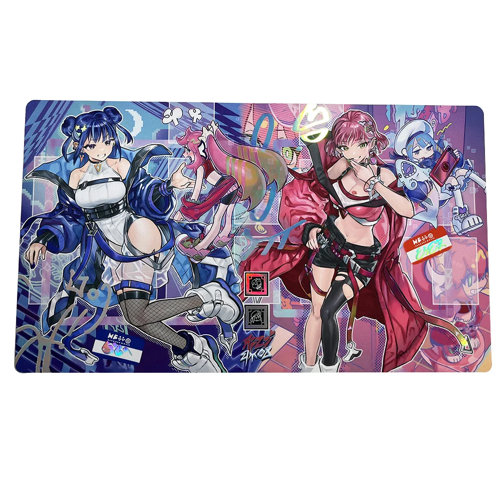 Коврик для клавиатуры YGO EvilTwins Ki-sikil & Lil-la, голографический Блестящий игровой коврик из фольги Yu-Gi-Oh, большой коврик для мыши, сумка для хранения
Коврик для клавиатуры YGO EvilTwins Ki-sikil & Lil-la, голографический Блестящий игровой коврик из фольги Yu-Gi-Oh, большой коврик для мыши, сумка для хранения