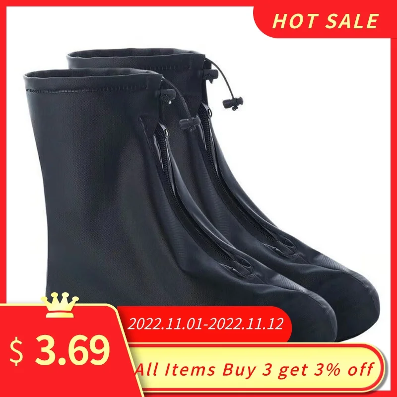 2023 Men Women Shoes Covers for Rain Flats Ankle Boots Cover PVC Reusable Non-slip Cover for Shoes with Internal Waterproof
2023 Men Women Shoes Covers for Rain Flats Ankle Boots Cover PVC Reusable Non-slip Cover for Shoes with Internal Waterproof