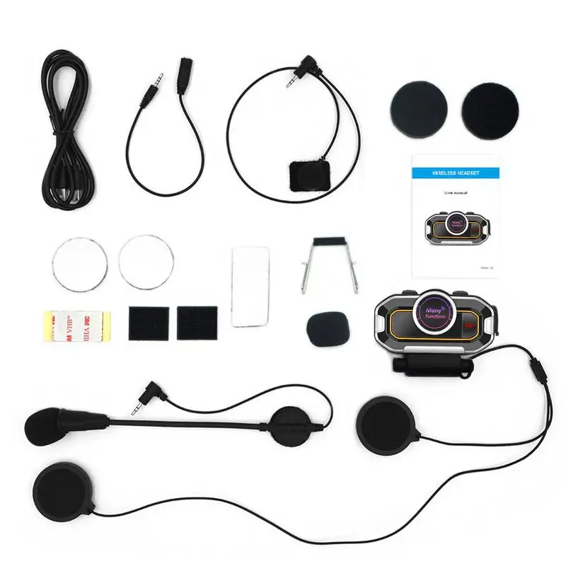 Беспроводная гарнитура для мотоцикла, беспроводная гарнитура для мотоцикла 5,0, Hands Free, водонепроницаемые мотоциклетные шлемы, система связи, гарнитура 
Беспроводная гарнитура для мотоцикла, беспроводная гарнитура для мотоцикла 5,0, Hands Free, водонепроницаемые мотоциклетные шлемы, система связи, гарнитура