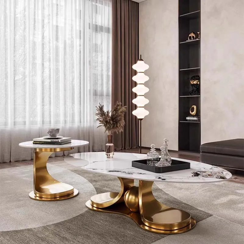 Nordic Luxury Coffee Tables Hall Hallway Design Organizer Aesthetic Oval Coffee Table Magazine Multipurpose Muebles Furniture
Nordic Luxury Coffee Tables Hall Hallway Design Organizer Aesthetic Oval Coffee Table Magazine Multipurpose Muebles Furniture