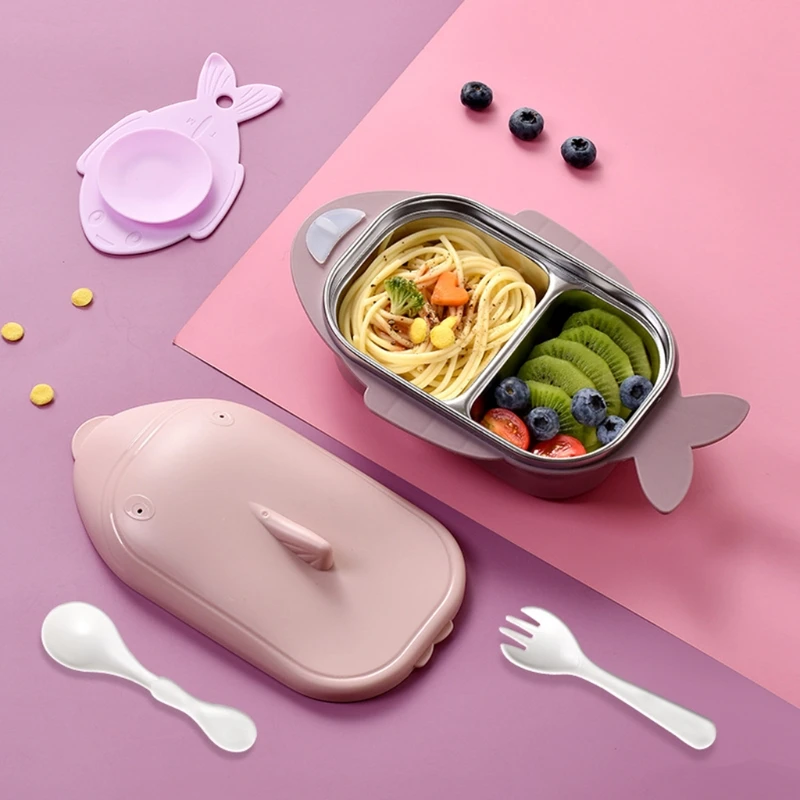 Lunch Box Fish-Shaped Stainless Steel Baby Dinner Plate Bento Boxes Heat Preservation Food Container Portable Insulation
Lunch Box Fish-Shaped Stainless Steel Baby Dinner Plate Bento Boxes Heat Preservation Food Container Portable Insulation