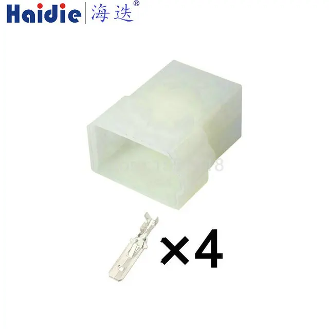 1000pcs 4 Pin 6.3 Series White Auto Connector High Current Oxygen Sensor Wiring Socket Male Adapter include terminal
1000pcs 4 Pin 6.3 Series White Auto Connector High Current Oxygen Sensor Wiring Socket Male Adapter include terminal