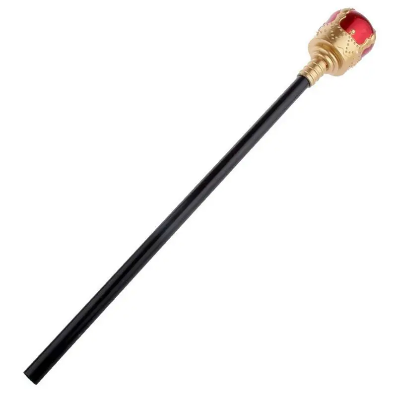 40 Cm Royal Medieval Queen King Prince Costume Scepter Accessory For Cosplay Costume - Red, Gold, 40Cm 
40 Cm Royal Medieval Queen King Prince Costume Scepter Accessory For Cosplay Costume - Red, Gold, 40Cm
