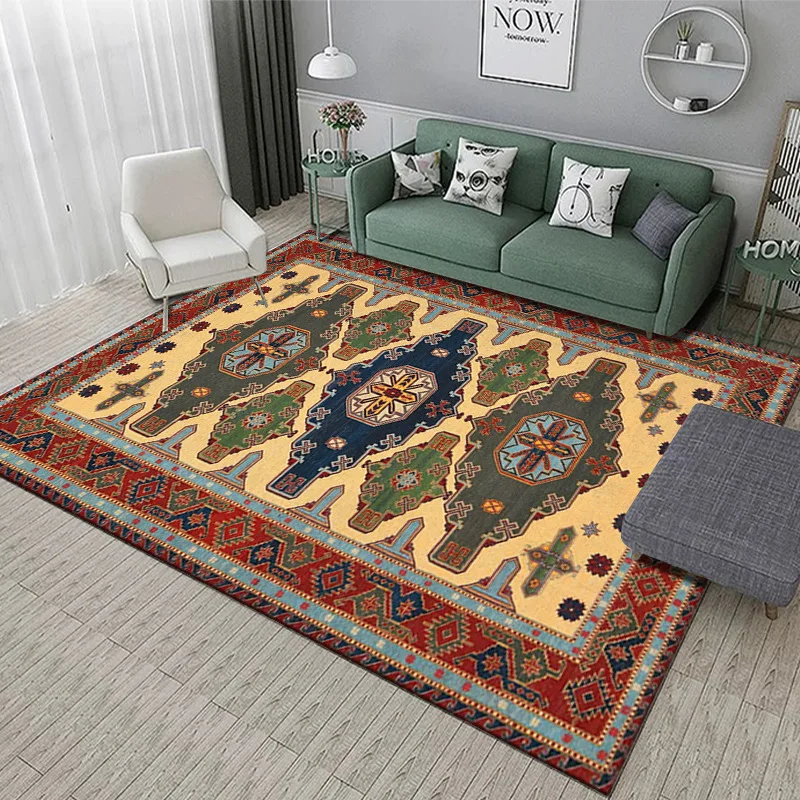 Bohemian Persian Retro Floor Mat for Entrance Door Bathroom Carpet Anti-Slip Dirt Resistant Table Tableware Pad Kitchen Rug
Bohemian Persian Retro Floor Mat for Entrance Door Bathroom Carpet Anti-Slip Dirt Resistant Table Tableware Pad Kitchen Rug