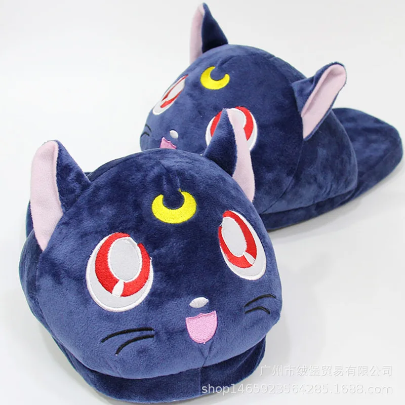 29CM Anime Sailor Cartoon Moon Cosplay Luna Cat Plush Toys Dolls Home House Winter Slippers Children Women Girls Kids Gifts
29CM Anime Sailor Cartoon Moon Cosplay Luna Cat Plush Toys Dolls Home House Winter Slippers Children Women Girls Kids Gifts