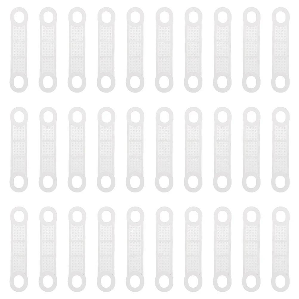 60 Pcs Plastic Hangers Wardrobe Silicone Strips Shoulder Clip Anti Skid Stickers Closet White Silica Gel Anti-skid
60 Pcs Plastic Hangers Wardrobe Silicone Strips Shoulder Clip Anti Skid Stickers Closet White Silica Gel Anti-skid
