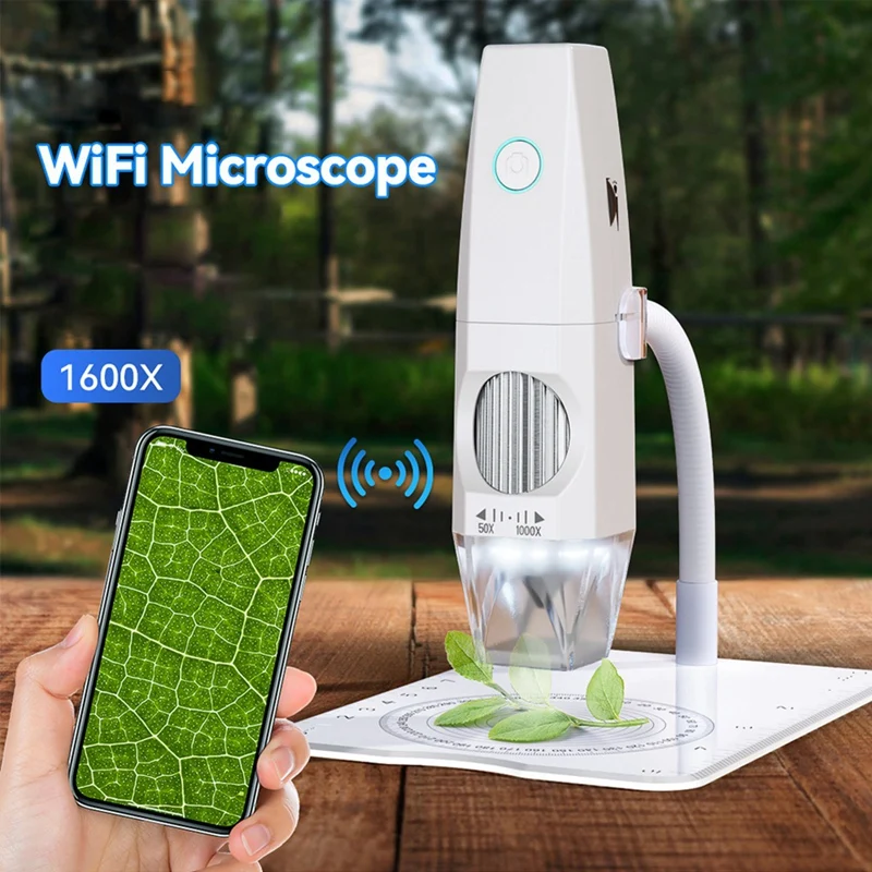 2MP 1080P Wifi Electron Microscope USB Mobilephone Computers Connecting Microscope Photo Video Taking With 8 LED Lights
2MP 1080P Wifi Electron Microscope USB Mobilephone Computers Connecting Microscope Photo Video Taking With 8 LED Lights