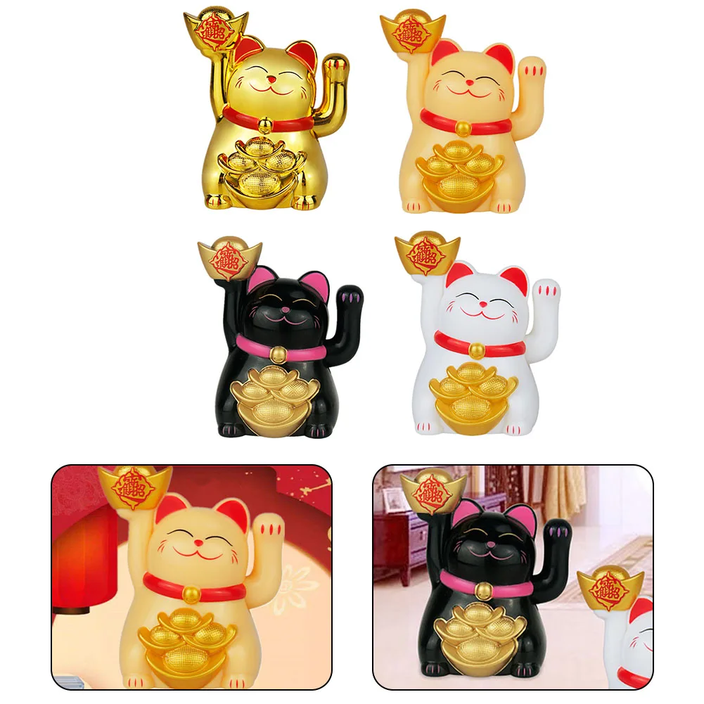 Lucky Cat Ornament Auto Wave Lucky Cat Solar Lucky Cat Decoration Multi Color Home Decor For Office Car Decoration Birthday Gift
Lucky Cat Ornament Auto Wave Lucky Cat Solar Lucky Cat Decoration Multi Color Home Decor For Office Car Decoration Birthday Gift