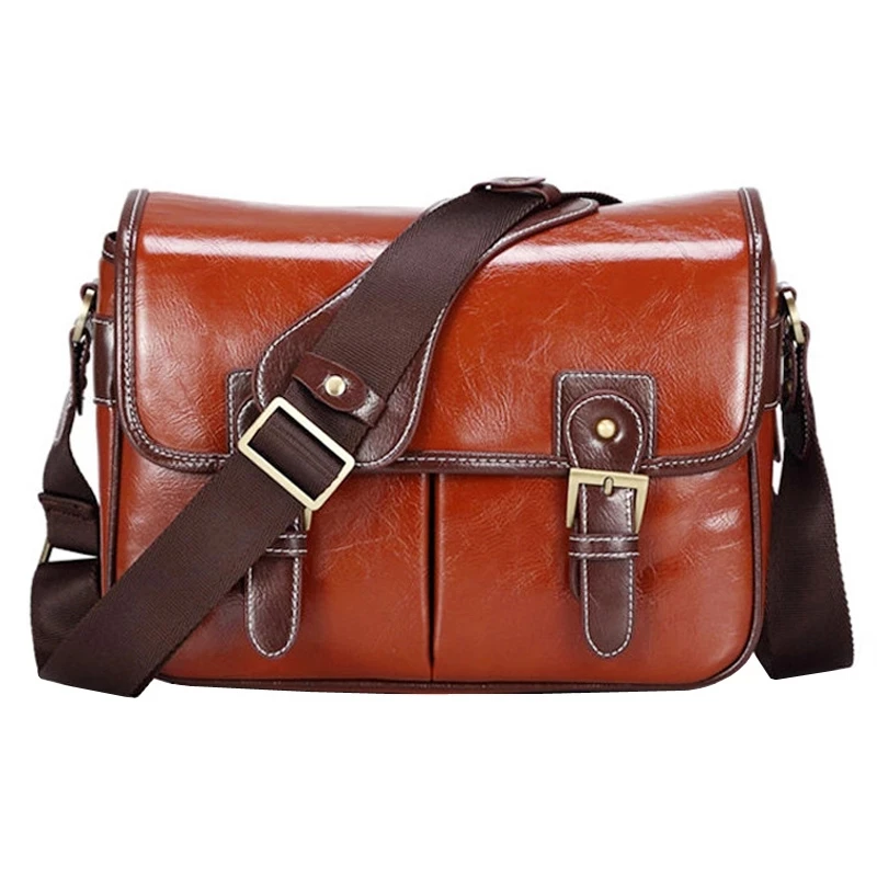 Retro Luxury PU Leather Shoulder Messenger Waterproof DSLR Camera Bag For Nikon D850 D780 D3400 D5600 D7500 D3000 D3500 D7200
Retro Luxury PU Leather Shoulder Messenger Waterproof DSLR Camera Bag For Nikon D850 D780 D3400 D5600 D7500 D3000 D3500 D7200