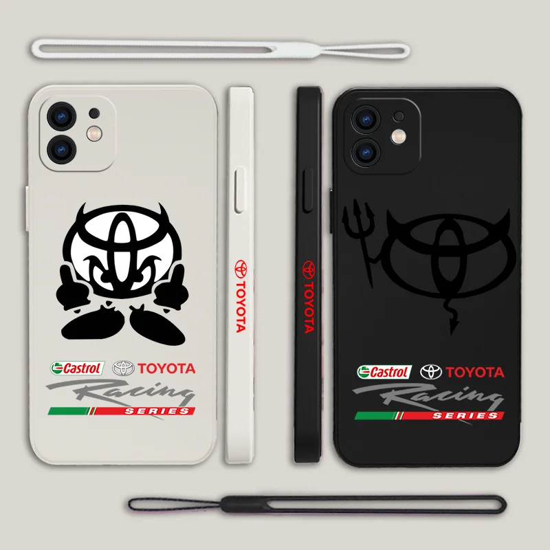 Luxury Toyota Motor Corporation Phone Case For iPhone 14 13 12 11 Pro Max Mini X XR XS MAX Plus Silicone Cases with Hand Strap 
Luxury Toyota Motor Corporation Phone Case For iPhone 14 13 12 11 Pro Max Mini X XR XS MAX Plus Silicone Cases with Hand Strap