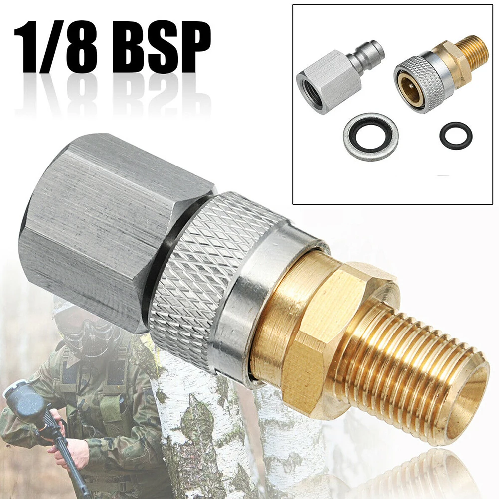 1/8BSP Air Tool Paintball Filling Charging Hose Quick Release Coupler Adaptor Stainless Steel Quick Connect Plug 25.5 Mm
1/8BSP Air Tool Paintball Filling Charging Hose Quick Release Coupler Adaptor Stainless Steel Quick Connect Plug 25.5 Mm