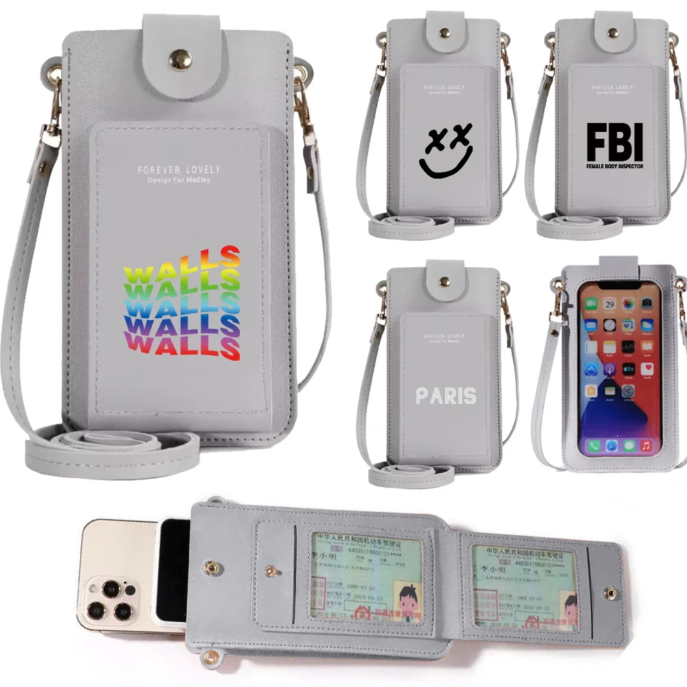 Walls Print Small Women Mobile Phone Shoulder Bags Leather CrossBody Bag Card Holder Wallet Fashion Mini Messenger Purse Handbag
Walls Print Small Women Mobile Phone Shoulder Bags Leather CrossBody Bag Card Holder Wallet Fashion Mini Messenger Purse Handbag