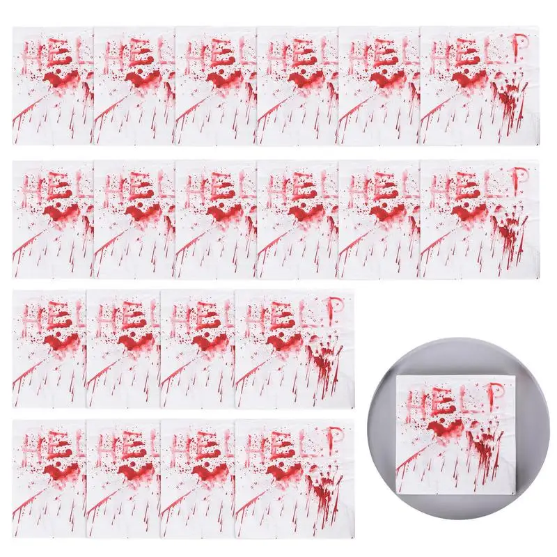Halloween Napkins HELP Printed Halloween Beverage Napkins Trick Or Treat Napkins Highly Absorbent Spooky Paper Napkins
Halloween Napkins HELP Printed Halloween Beverage Napkins Trick Or Treat Napkins Highly Absorbent Spooky Paper Napkins