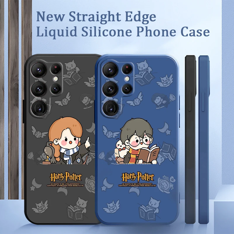 Cute Potters Wand Harries Art Phone Case For Samsung S23 S22 S21 S20 FE S10 Plus Lite Ultra 5G Funda Liquid Rope Soft TPU Cover
Cute Potters Wand Harries Art Phone Case For Samsung S23 S22 S21 S20 FE S10 Plus Lite Ultra 5G Funda Liquid Rope Soft TPU Cover