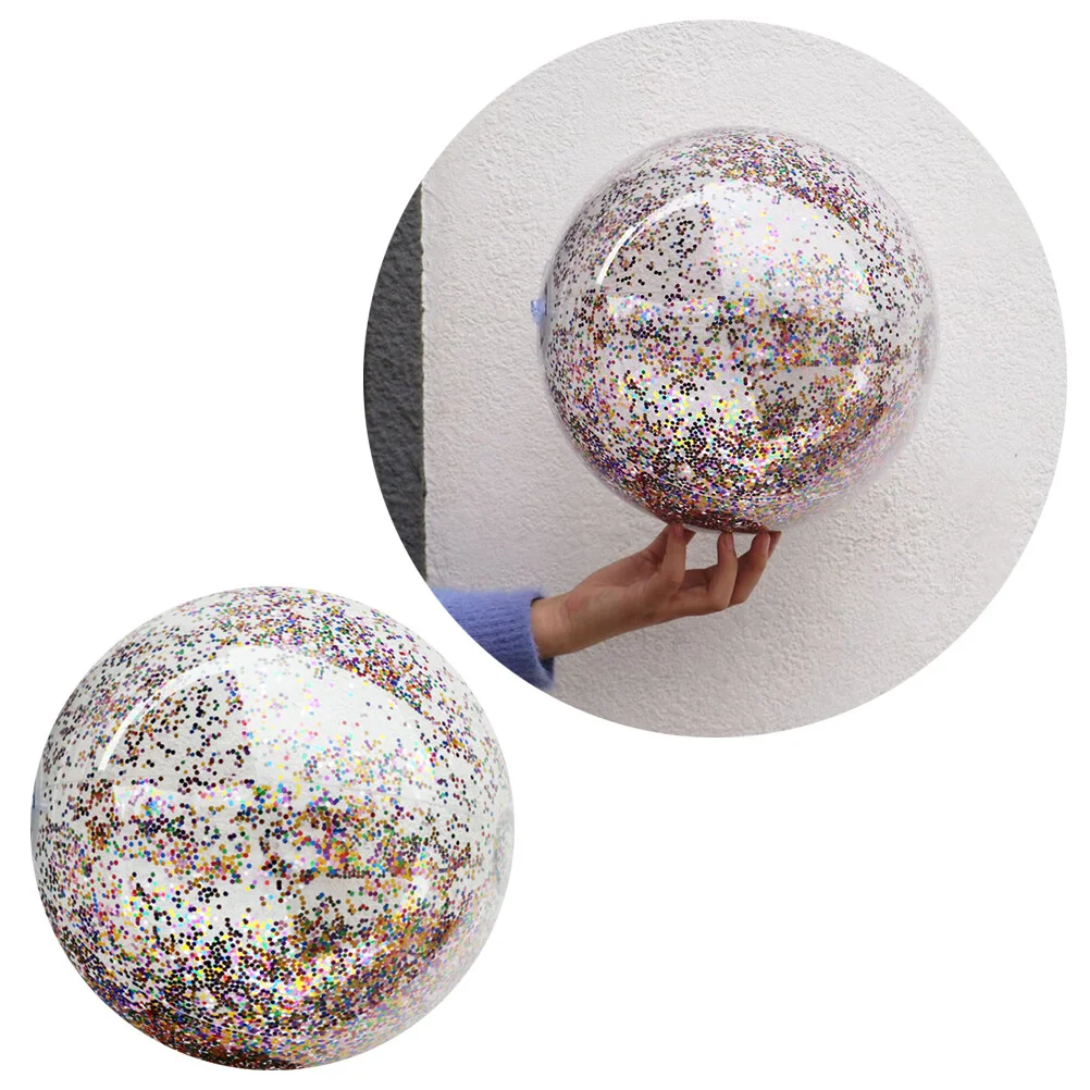 Sequin Beach Transparent Beach Play Pool Beach for Indoor Outdoor Sports 16 Inches
Sequin Beach Transparent Beach Play Pool Beach for Indoor Outdoor Sports 16 Inches