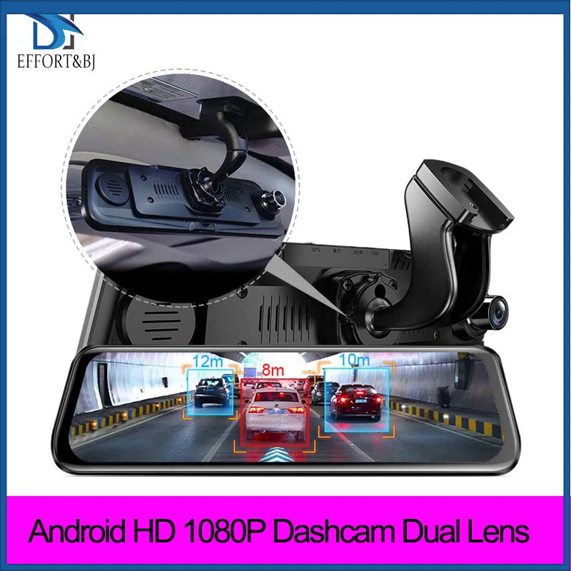 Effort&BJ 10'' Rearview Mirror Car Camera DVR 4G Android HD 1080P Dashcam Dual Lens ADAS GPS Wifi Auto Registrar DVRS
Effort&BJ 10'' Rearview Mirror Car Camera DVR 4G Android HD 1080P Dashcam Dual Lens ADAS GPS Wifi Auto Registrar DVRS