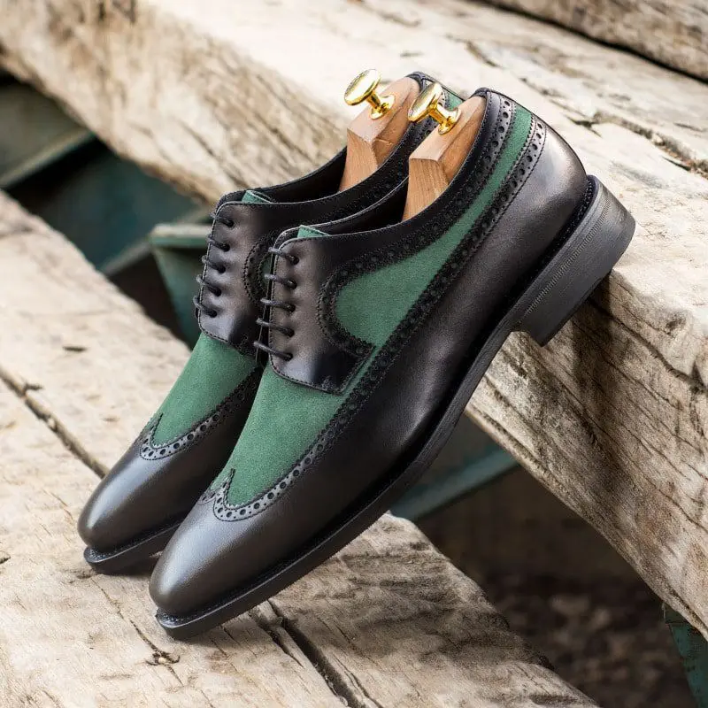 Men Derby Brogues PU Stitching Faux Suede Carved Wing Tip Lace Up Fashion Business Casual Wedding Party Versatile Dress Shoes
Men Derby Brogues PU Stitching Faux Suede Carved Wing Tip Lace Up Fashion Business Casual Wedding Party Versatile Dress Shoes