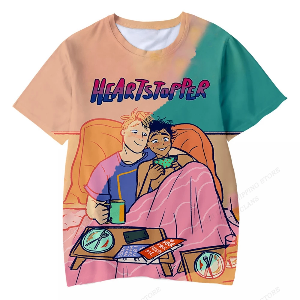 Heartstopper 3d Print T-shirt Men Fashion T-shirts Kids Hip Hop Tops Tees Anime Heartstopper Tshirt Women Boys Girls Top Kawaii
Heartstopper 3d Print T-shirt Men Fashion T-shirts Kids Hip Hop Tops Tees Anime Heartstopper Tshirt Women Boys Girls Top Kawaii