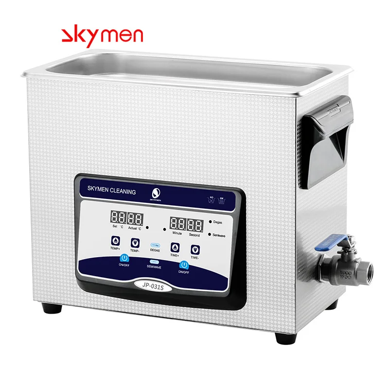 6.5L Skymen Ultrasonic Cleaner Metal Parts Medical Tools Ultrasonic Cleaning Machine
6.5L Skymen Ultrasonic Cleaner Metal Parts Medical Tools Ultrasonic Cleaning Machine