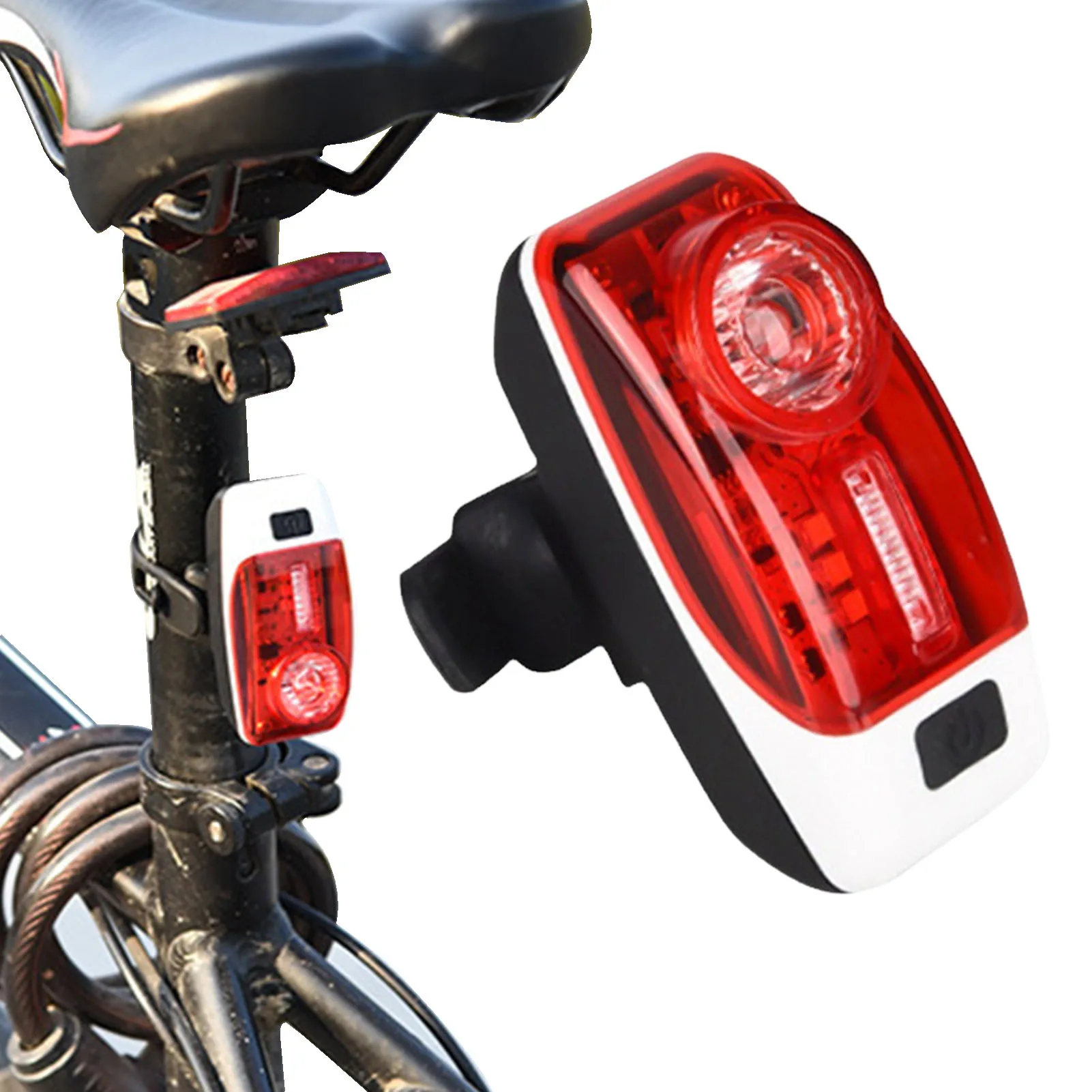 High-Brightness Bicycle Tail Light LED Bicycle Rear Light Night Riding Equipment LED Bicycle Light With 5 Light Modes
High-Brightness Bicycle Tail Light LED Bicycle Rear Light Night Riding Equipment LED Bicycle Light With 5 Light Modes