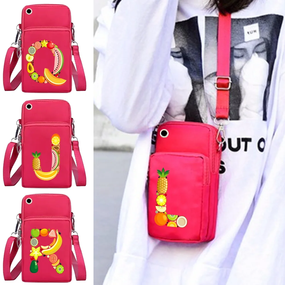 Mobile Phone Bag Universal for Philips/Blackberry/Sony Cell Cover Case Mini Shoulder Bags Fruit Printed Wallet Outdoor Arm Pack
Mobile Phone Bag Universal for Philips/Blackberry/Sony Cell Cover Case Mini Shoulder Bags Fruit Printed Wallet Outdoor Arm Pack