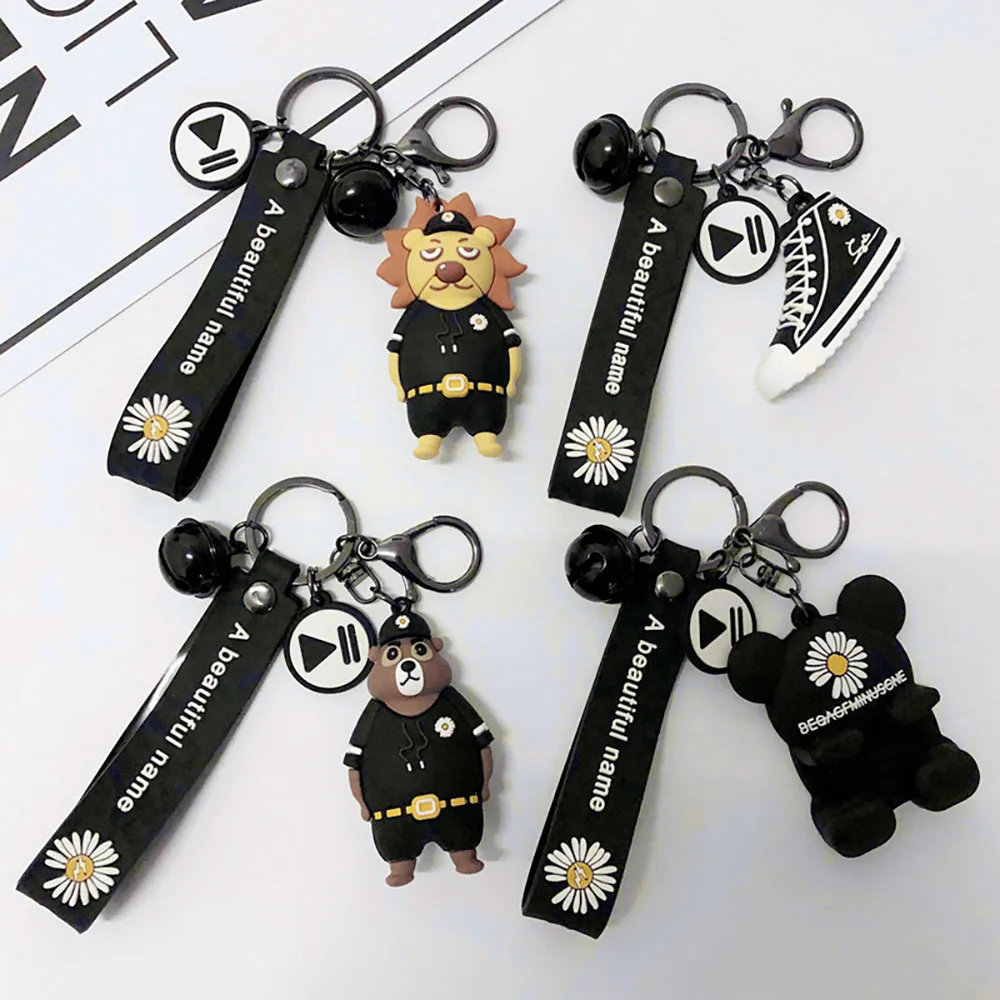 Silicone Keychain Unisex GD Same Style Trendy Brand Daisy Doll Fashion Student Bag Pendant Ins Lover‘ Birthday Gift Key Ring
Silicone Keychain Unisex GD Same Style Trendy Brand Daisy Doll Fashion Student Bag Pendant Ins Lover‘ Birthday Gift Key Ring