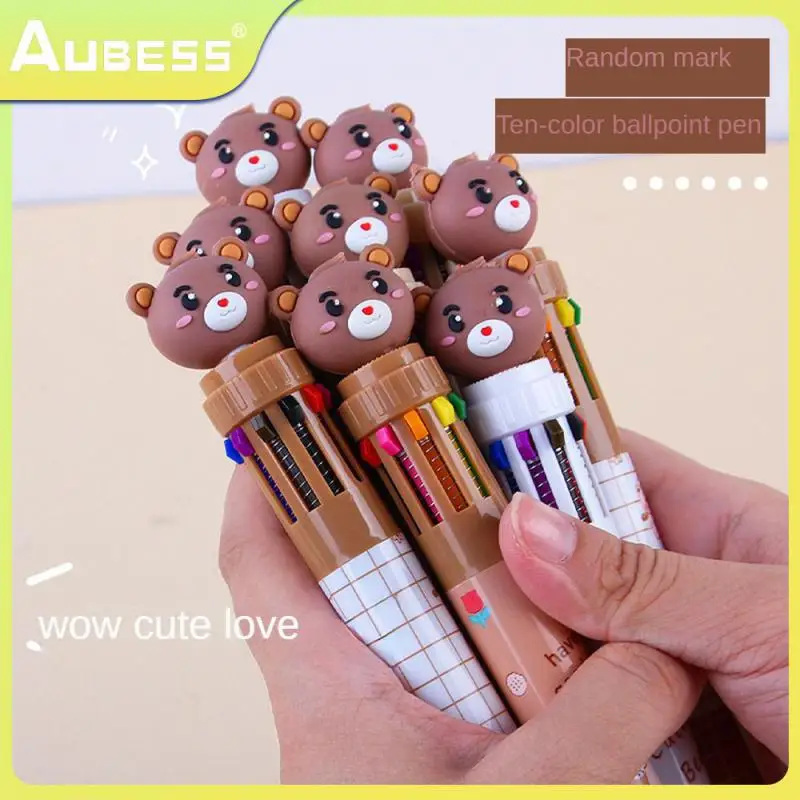 0.022g Animal Ballpen Freely Switch Color Quick-drying Pen Water Multicolor Ballpoint Pen Press Head For Learning Office Cute
0.022g Animal Ballpen Freely Switch Color Quick-drying Pen Water Multicolor Ballpoint Pen Press Head For Learning Office Cute