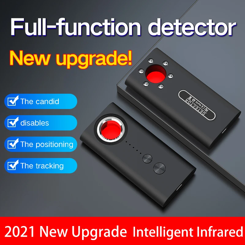 Mini Camera Bug Detector Anti Mini Wifi Wireless Signal Cam SM GPS Tracker Wiretap Finder Anti-sneak Shooting
Mini Camera Bug Detector Anti Mini Wifi Wireless Signal Cam SM GPS Tracker Wiretap Finder Anti-sneak Shooting