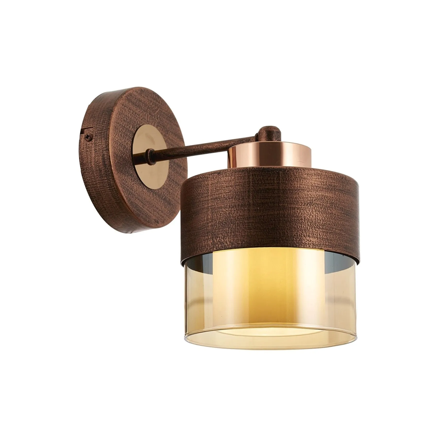 Brown Conical Glass Sconce - Modern Lighting - Light Fixture - Wall Light - Wall Sconce - Bathroom L
Brown Conical Glass Sconce - Modern Lighting - Light Fixture - Wall Light - Wall Sconce - Bathroom L