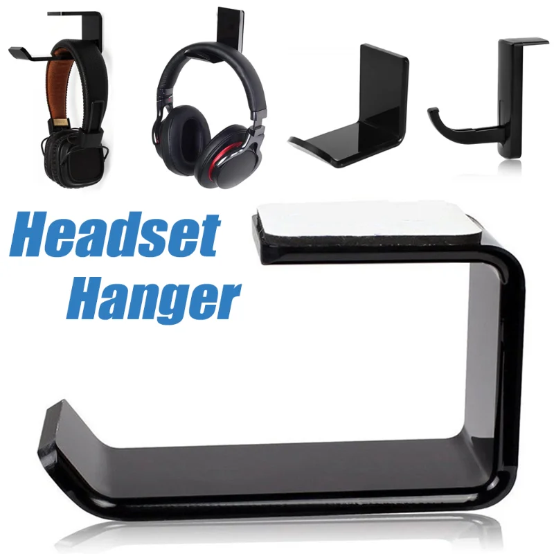 Headset Holde Self-Adhesive Mounted Headphone Hanger PC Monitor Display Headset Earphone Hook Rack Headphones Accessories
Headset Holde Self-Adhesive Mounted Headphone Hanger PC Monitor Display Headset Earphone Hook Rack Headphones Accessories