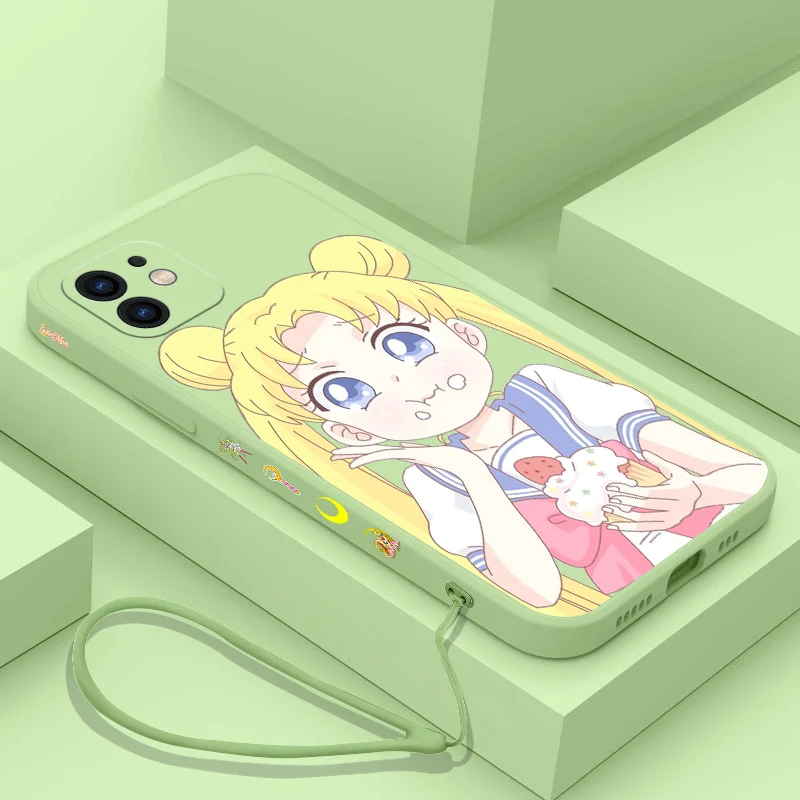 Anime Sailors Moons Phone Case for IPhone 14 13 12 11 Pro Max Mini X XR XS MAX SE 8 7 Plus 6 6S Plus Y2k Girl with Hand Strap
Anime Sailors Moons Phone Case for IPhone 14 13 12 11 Pro Max Mini X XR XS MAX SE 8 7 Plus 6 6S Plus Y2k Girl with Hand Strap