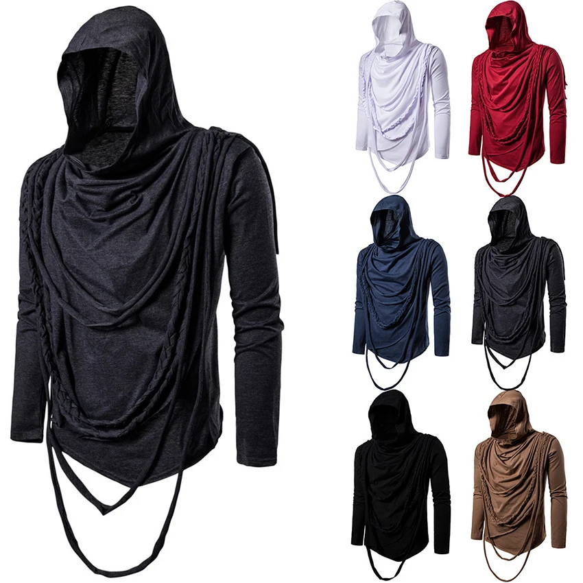 New Fashion Spring Autumn Winter Clothing Solid Color Long-sleeved Pullovers Men T Shirt Hip Hop Streetwear Clothing Tops Shirt
New Fashion Spring Autumn Winter Clothing Solid Color Long-sleeved Pullovers Men T Shirt Hip Hop Streetwear Clothing Tops Shirt