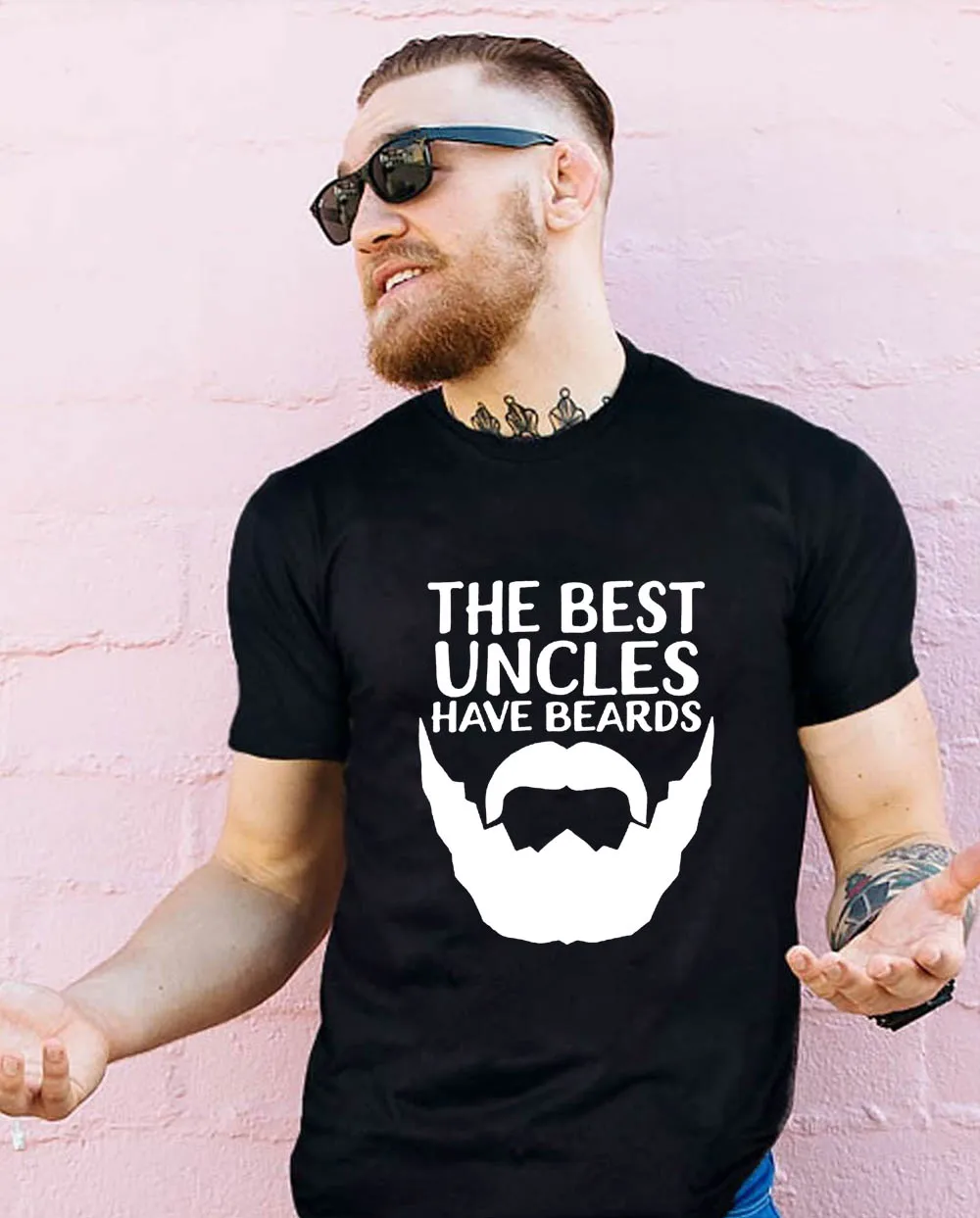 The Best Uncles Have Beards Print Men's Graphic T Shirts Short Sleeve O-neck T-shirt Funny Tees Harajuku Streetwear Camisetas
The Best Uncles Have Beards Print Men's Graphic T Shirts Short Sleeve O-neck T-shirt Funny Tees Harajuku Streetwear Camisetas