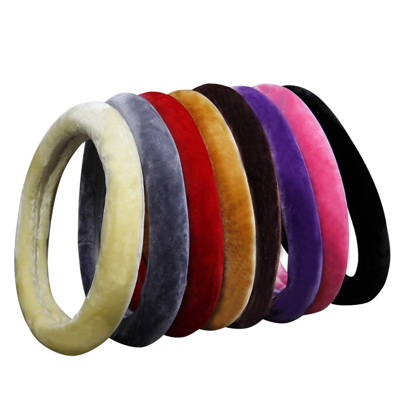 Car Steering Wheel Cover Winter Universal Hand Brake Gear Position Gear Natural Plush Cover Winter Car Interior Accessories
Car Steering Wheel Cover Winter Universal Hand Brake Gear Position Gear Natural Plush Cover Winter Car Interior Accessories