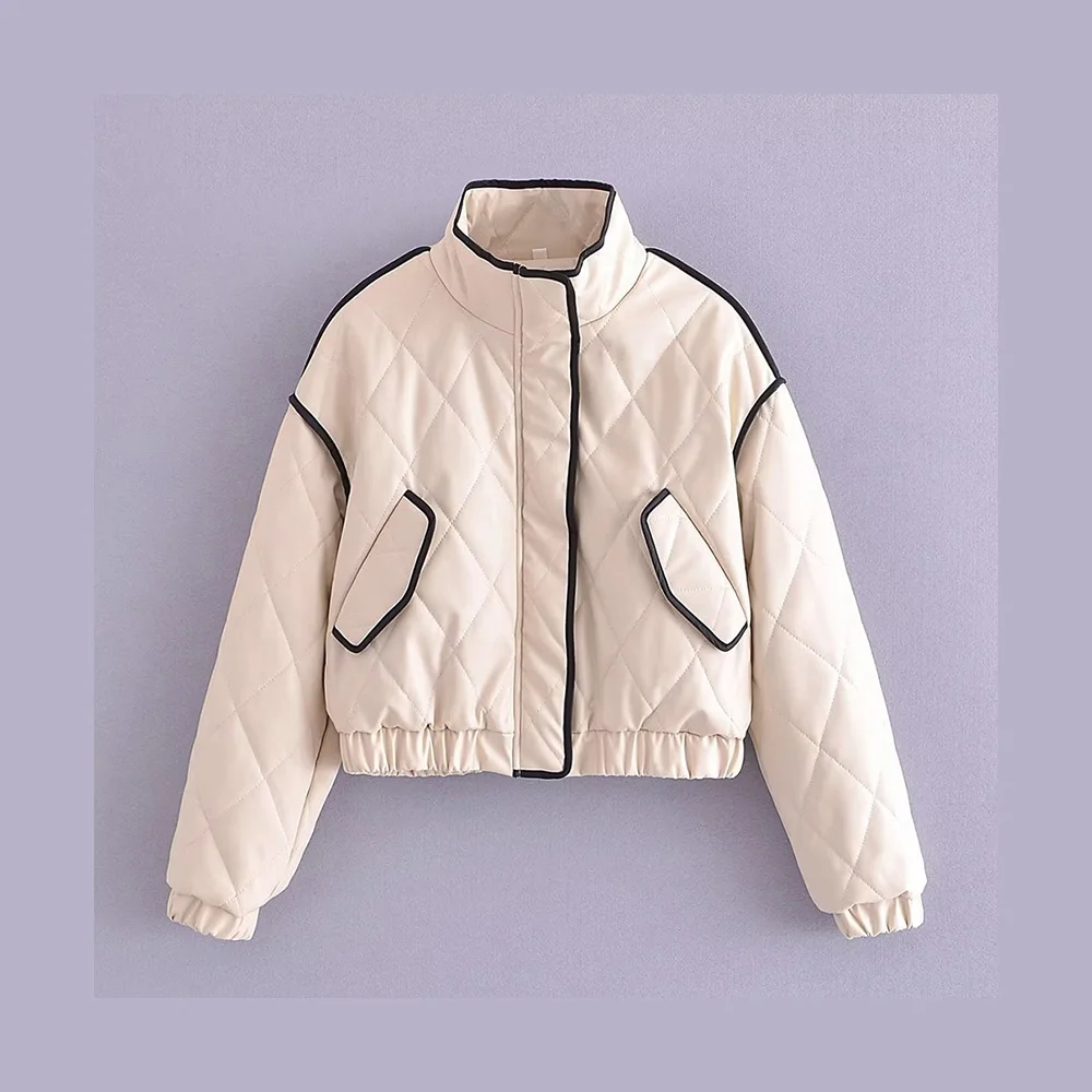 DiYiG Women's 2022 New Winter Warm Thick PU Leather Coats Short Parkas Fashion Cotton Padded Lady Jacket Elegant Zipper Clothes
DiYiG Women's 2022 New Winter Warm Thick PU Leather Coats Short Parkas Fashion Cotton Padded Lady Jacket Elegant Zipper Clothes