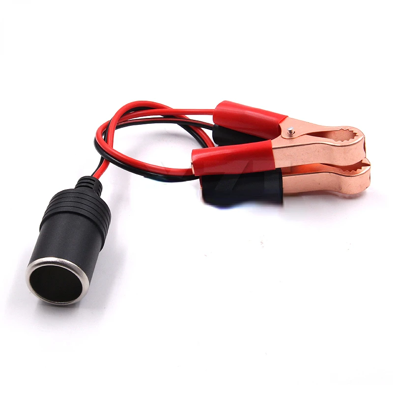 1PCS Car Auto Alligator Copper plating Clip 12V DC Cigarette Lighter Socket Adapter 40CM
1PCS Car Auto Alligator Copper plating Clip 12V DC Cigarette Lighter Socket Adapter 40CM