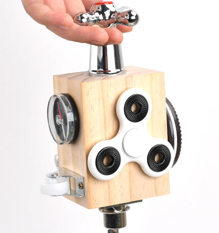 Kids Busy Cube Montessori Wooden Busy Block Educational Toys Hands-on Grasping Ability Training Lock Box Children Early Learning
Kids Busy Cube Montessori Wooden Busy Block Educational Toys Hands-on Grasping Ability Training Lock Box Children Early Learning