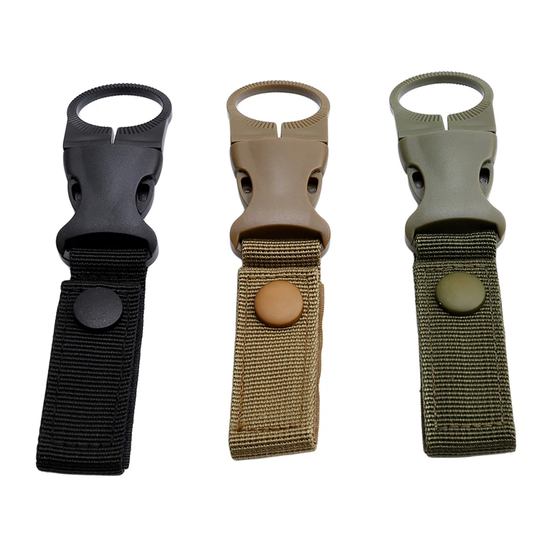 Outdoor Tactical Nylon Webbing Buckle Hook Water Bottle Holder Clip EDC Climb Carabiner Belt Backpack Hanger Outdoor Multi Tool
Outdoor Tactical Nylon Webbing Buckle Hook Water Bottle Holder Clip EDC Climb Carabiner Belt Backpack Hanger Outdoor Multi Tool