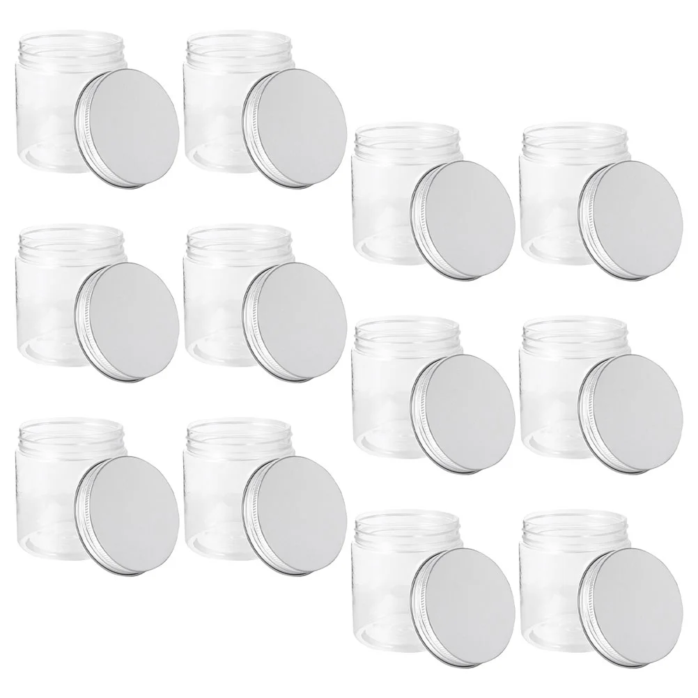 12 Pcs Aluminum Lid Mason Jars Honeypot Storage Can Sealed Cap Clear Bottle Small With Pet Plastic Canning
12 Pcs Aluminum Lid Mason Jars Honeypot Storage Can Sealed Cap Clear Bottle Small With Pet Plastic Canning